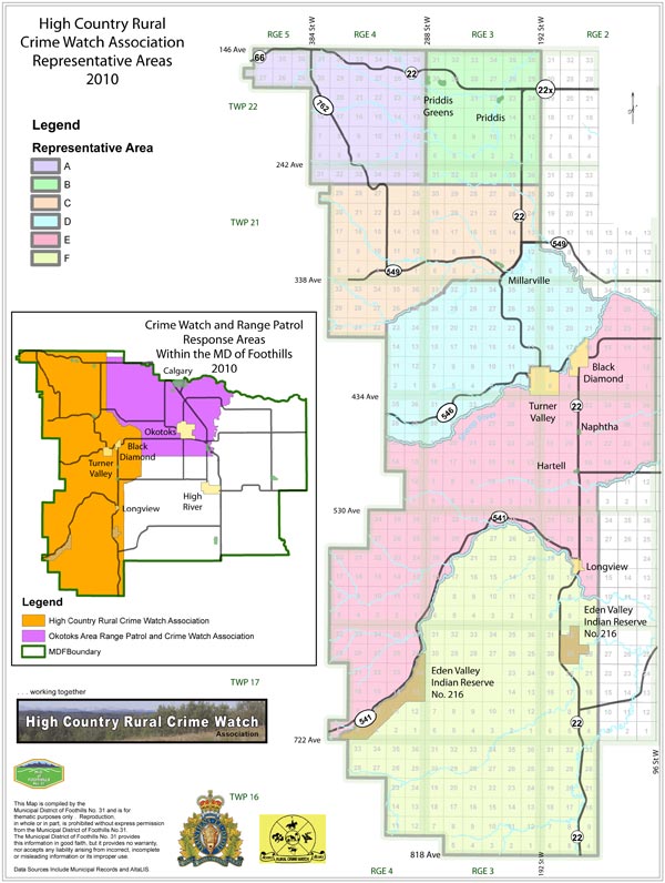 HCRCWA Map